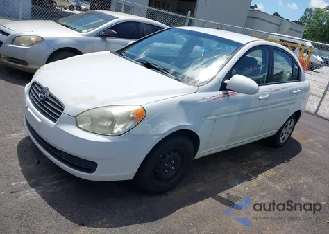 2009 Hyundai Accent Gls z USA, uszkodzony, nr VIN KMHCN46C39U369878